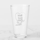 Papa's grap, vaderdag vissen glas (Achterkant)