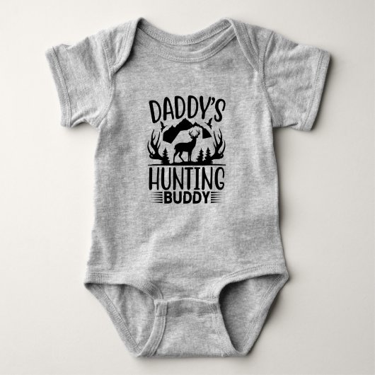 Papa's jachtboeddy met Deer Romper (Voorkant)