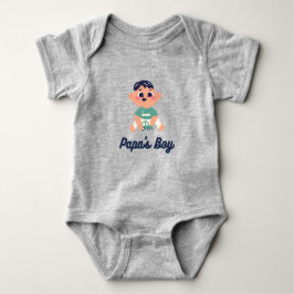papa's jongen romper