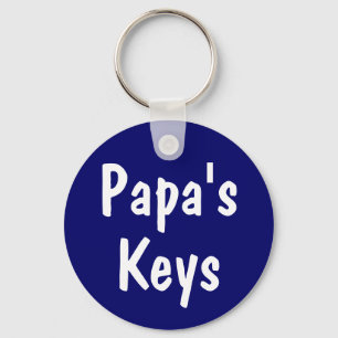 Papa's Keys Sleutelhanger