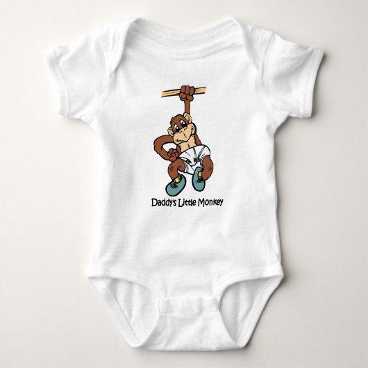Papa's kleine aap   romper (Voorkant)