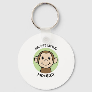 Papa's kleine aap sleutelhanger
