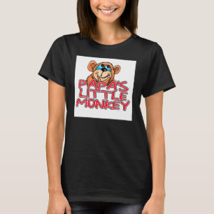 Papa's kleine aap t-shirt