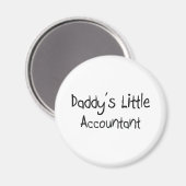 Papa's kleine accountant magneet (Voorkant / Achterkant)