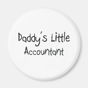 Papa's kleine accountant magneet