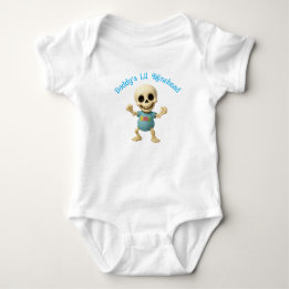 Papa's Kleine Bonehead Eén-delig Romper