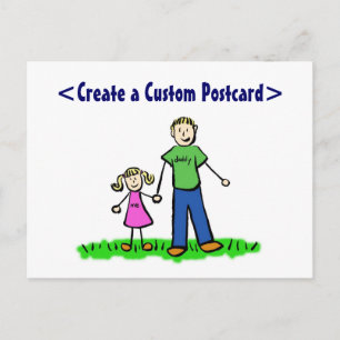 Papa's kleine Briefkaart (blond)