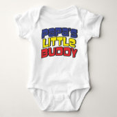 PAPA'S KLEINE BUDY ROMPER (Voorkant)