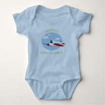 Papa's kleine co-piloot