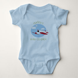 Papa's kleine co-piloot romper