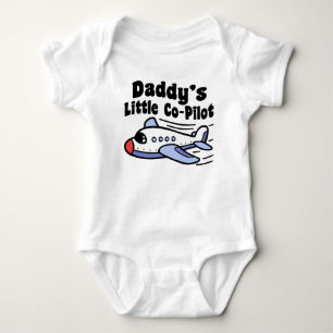 Papa's kleine co-piloot romper