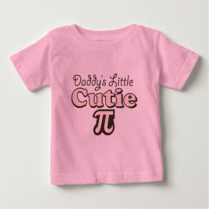 Papa's kleine Cutie Pi Baby T-shirt