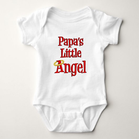 Papa's kleine engel romper (Voorkant)
