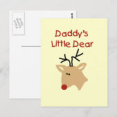 Papa's kleine lieve T-shirts en geschenken Briefkaart (Voorkant / Achterkant)