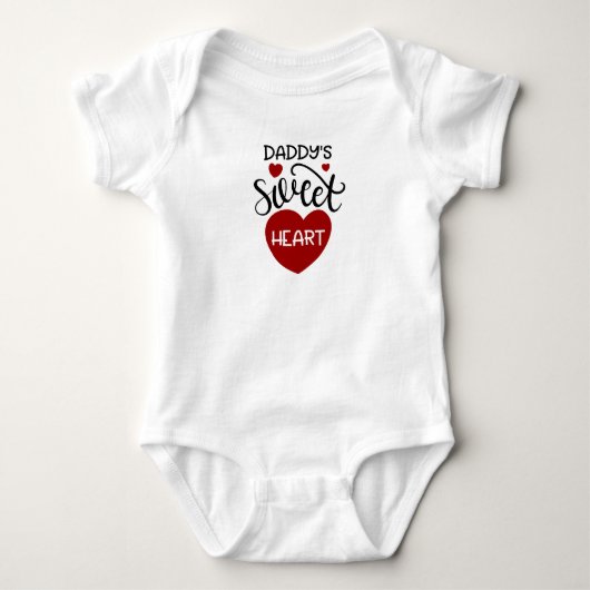 Papa's kleine lieverd romper (Voorkant)