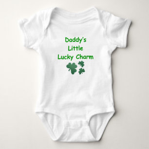 Papa's kleine Lucky Charm Romper