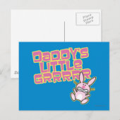 Papa's kleine meisje briefkaart (Voorkant / Achterkant)