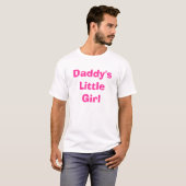 Papa's kleine meisje t-shirt (Voorkant volledig)