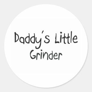 Papa's kleine molen ronde sticker