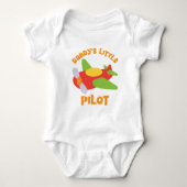 Papa's kleine pilotenvliegtuig romper (Voorkant)