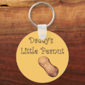 Papa's kleine pinda-Sleutelhanger Sleutelhanger (Voorkant)