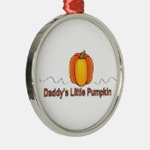 Papa's kleine pompoen Ornament (Rechts)