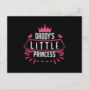 Papa's Kleine Prinses Briefkaart