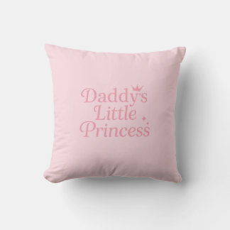Papa's kleine prinses kussen