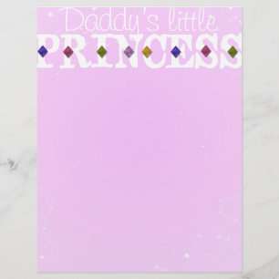 Papa's kleine prinses Letterhead
