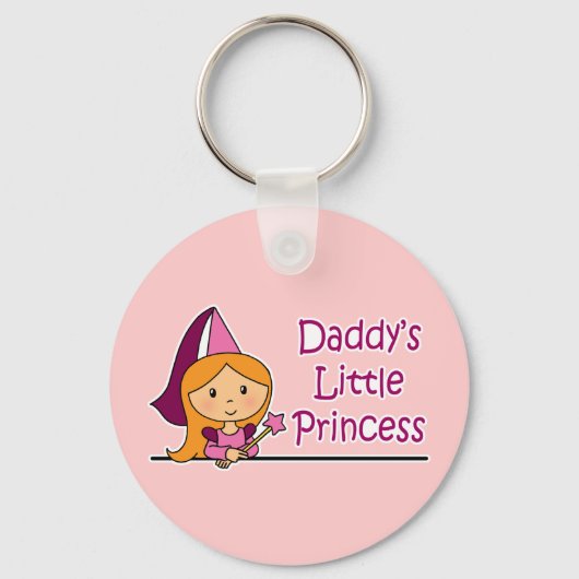 Papa's kleine prinses sleutelhanger (Voorkant)