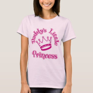 Papa's kleine prinses t-shirt