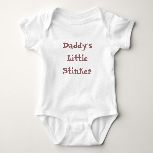 Papa's kleine stinker romper (Voorkant)