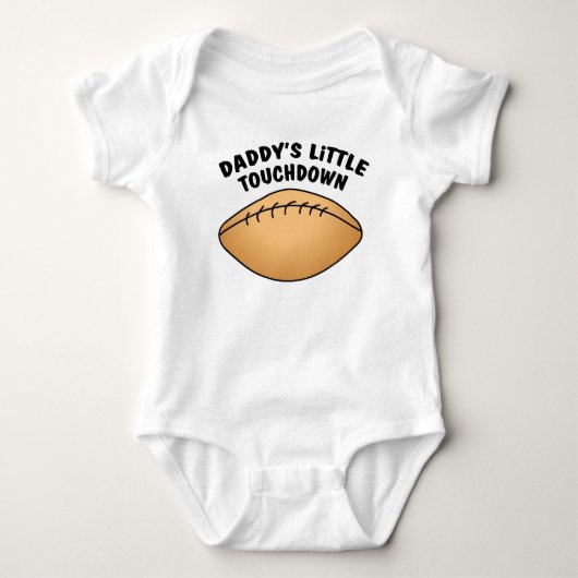 Papa's kleine touchdown romper (Voorkant)