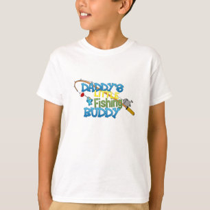 Papa's kleine Vissende boeddy T-shirt