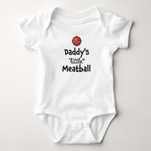 Papa's kleine vleesbal romper