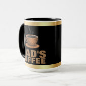 Papa's koffie mok (Voorkant links)