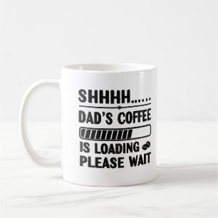 Papa's koffie wordt geladen – Grappige Tech Mok/T- Koffiemok