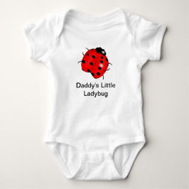 Papa's Ladybug Baby Bodysuit