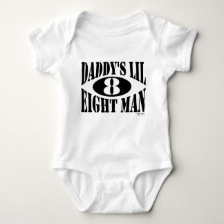 Papa's Lil 8 Man Romper