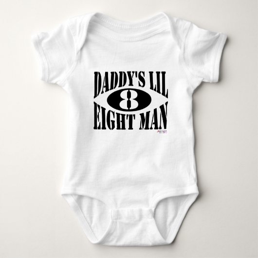 Papa's Lil 8 Man Romper (Voorkant)