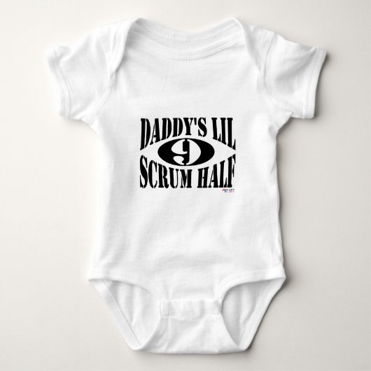 Papa's Lil Scrum Half Romper (Voorkant)