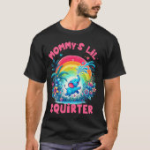 Papa's Lil' Squirter Ongepaste Grappige Embarras T-shirt (Voorkant)