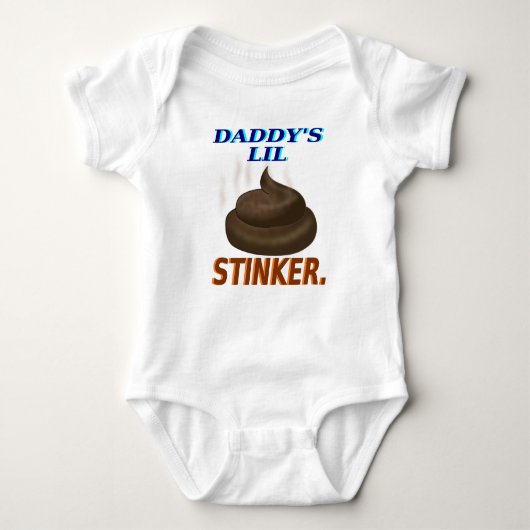 Papa's Lil Stinker Romper (Voorkant)