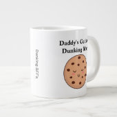Papa's linkerhand - Melk in koekjes Mok 20 oz (Voorkant rechts)