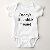 Papa's Little Chick Magnet Romper (Voorkant)