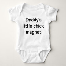 Papa's Little Chick Magnet