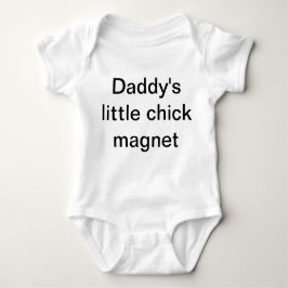 Papa's Little Chick Magnet Romper