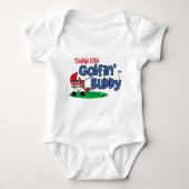 Papa's Little Golfin' Buddy Romper (Voorkant)