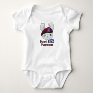 "Papa's Little Paratrooper Bunny" Romper