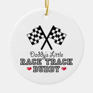 Papa's Little Race Track Buddy Ornament